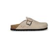 FREE LIFE Ciabatta In Pelle Corda - Donna - Corda