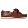 LUMBERJACK Navigator Stringata In Pelle Marrone - Uomo - Marrone