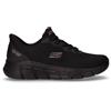 SKECHERS Bobs B Flex Lucy Sneaker Slip Ins In Tessuto Nero - Donna - Nero
