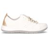 INBLU Sneaker In Ecopelle Bianco Platino - Donna - Bianco Platino