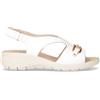 IMAC Sandalo In Pelle Con Staffa Bianco - Donna - Bianco