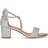 TOO LIKE Sandalo In Ecopelle Con Strass Argento - Donna - Argento
