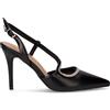 TOO LIKE Sandalo In Ecopelle Con Tacco Nero - Donna - Nero