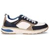 RHAPSODY Sneaker In Tessuto Ed Ecopelle Navy Bianco - Uomo - Navy Bianco