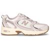NEW BALANCE 307 Sneaker In Ecopelle E Tessuto Bianco Grigio - Donna - Bianco Grigio