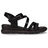 TAMARIS Sandalo In Ecopelle Con Zeppa Nero - Donna - Nero
