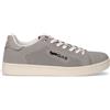 GAS Sammy NBX Sneaker In Ecopelle Grigio Bianco - Uomo - Grigio Bianco