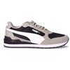 PUMA ST Runner V4 Sneaker In Ecopelle E Tessuto Navy Bianco Grigio - Uomo - Navy Bianco Grigio