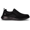 LUMBERJACK Lee Sneaker In Ecopelle E Tessuto Nero - Uomo - Nero