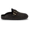 LAURA BIAGIOTTI Ciabatta In Ecopelle Con Strass Nero - Donna - Nero