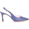 DU SIMON Décolleté A Punta Slingback Blu - Donna - Blu
