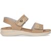 VALLEVERDE Sandalo In Pelle Beige - Donna - Beige
