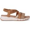TOO LIKE Sandalo In Tessuto Ed Ecopelle Cammello - Donna - Cammello