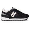 SAUCONY Shadow Original Sneaker In Pelle E Tessuto Nero - Donna - Nero
