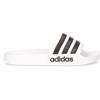 ADIDAS Adilette Aqua Ciabatta Di Gomma Bianco Nero - Uomo - Bianco Nero
