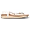 TOO LIKE Sandalo Infradito In Ecopelle Bianco - Donna - Bianco