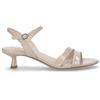 TAMARIS Sandalo In Ecopelle Con Tacco Beige - Donna - Beige