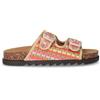 GOLD & GOLD Ciabatta In Rafia Intrecciata Arancione Multicolor - Donna - Arancione Multicolor