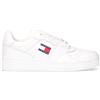 TOMMY HILFIGER TJM Retro Basket Essential Sneaker Bianco - Uomo - Bianco