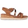 TAMARIS Sandalo In Ecopelle Con Zeppa Cognac - Donna - Cognac