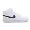 NIKE Court Vision Mid Sneaker Bianco Nero - Uomo - Bianco Nero