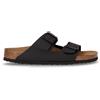 BIRKENSTOCK Arizona In Pelle Nero - Uomo - Nero