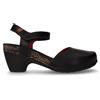 JUNGLA Sandalo Con Tacco In Pelle Nero - Donna - Nero