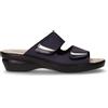 VALLEVERDE Ciabatta In Pelle Con Strappi Blu - Donna - Blu
