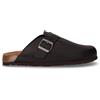 GRUNLAND Bobo Ciabatta In Pelle Nero - Uomo - Nero