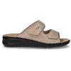 GRUNLAND Dami Ciabatta In Pelle Platino - Donna - Platino
