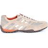 GEOX Snake Scarpa Sportiva Beige Dark Orange - Uomo - Beige Dark Orange
