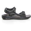 GRISPORT Sandalo Sportivo In Pelle Nero - Uomo - Nero