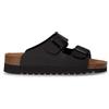 GRUNLAND Hola Ciabatta In Ecopelle Nero - Donna - Nero