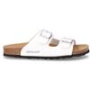 GRUNLAND Sara Ciabatta In Ecopelle Bianco - Donna - Bianco