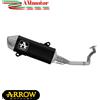 Arrow Scarico Completo Honda SH 125 2024 Arrow Per Moto Terminale Urban Nero Racing