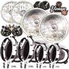 Wipac & Autopal 5&3/4 " Alogena Faro Conversione Lunetta Supporto Ciotole Per Ford Escort RS2000