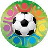 Dekora- Topper per Torta in Ostia a Forma di Pallone da Calcio, 20 cm, 145094