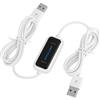 Niiyen Cavo di trasferimento, Collegamento Dati in Linea per Il trasferimento di File Bridge, USB 2.0 Online Laptop da PC a PC Collegamento Dati per trasferimento di File Bridge EC Compatibile