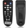 Zerone Telecomando per WDTV Media Player WDTV001RNN, telecomando universale, materiale ABS, raggio di lavoro 10 m, dimensioni mini e compatte