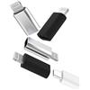zoyuzan Confezione da 4 adattatori da USB C femmina a Lightning maschio, adattatore da USB-C a Lightning, da Lightning a USB C, cavo di tipo C, adattatore per caricabatterie per Apple iPhone 12 11 Mini Pro