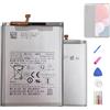 HIGHAKKU Batteria di ricambio EB-BA217ABY compatibile con Galaxy A13 4G SM-A135, M12 SM-M127, A04s SM-A047, A02 SM-A022 con strumenti