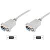Digitus LP120 Cavo Null Modem Computer, Seriale RS232, Crossover (Incrociato), 9 Poli Femmina/Femmina, 1.8 m