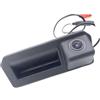UAGFDFF Telecamere Retromarcia Telecamera Retromarcia Per A1 A3 Q2 Q2L Q5 A5 F5 RS5 2018-2022 Maniglia Bagagliaio Telecamera Retromarcia Parcheggio Impermeabile Backup Retrocamera Auto