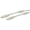 Manhattan Cavo USB 2.0 A maschio/B maschio 1.8 m con ferrite