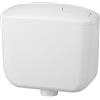 Negrari 1000S2 Sfera 2 Cassetta WC a Zaino, ABS, Bianco, Capacità 9 Litri