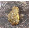 Giallo Granato Grossularia 32.55 CT Naturale Gemma Raro Rough Certificato T37032
