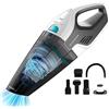 Cecotec Aspirabriciole Senza Fili Conga Rockstar Hand 8.4 V. 50 W, Senza Sacchetto, Solidi e Liquidi, Autonomia 20 Minuti, Potenza di Aspirazione 4,5 Kpa, Filtro ad Alta Efficienza, 500 ml