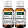 Herbae Tea Tree Olio Essenziale 10 Ml 2x10 ml essenziale