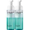 Face D Doppia Detersione Olio Struccante + Mousse Detergente - Viso 2x160 ml