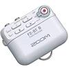 Zoom - F2-BT/W - Registratore lavalier con Bluetooth, risoluzione a 32 bit, sincronizzazione timecode wireless, registrazioni su SD e alimentazione a batteria con microfono lavalier incluso